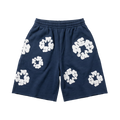 Denim Tears The Cotton Wreath Shorts Navy