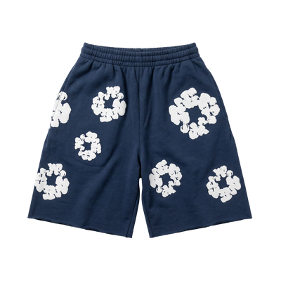 Denim Tears The Cotton Wreath Shorts Navy