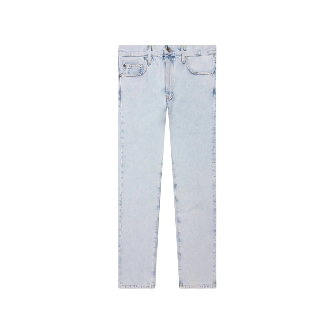 Off White - Diagtab Jeans Blue