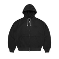 Corteiz Island Knockout Zip Hoodie Black