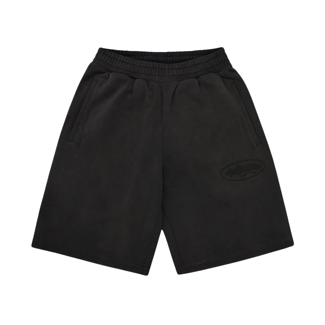 Corteiz Island Knockout Sweatshort Black
