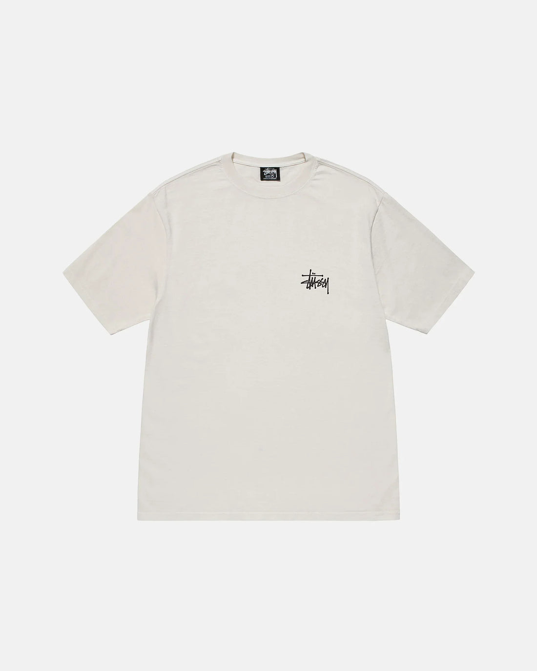 Stussy - Basic Stussy Tee Pigment Dyed White