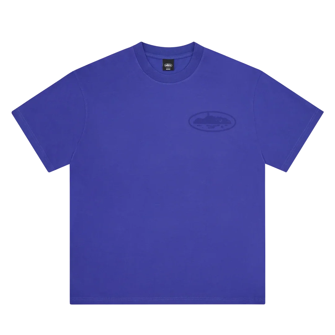 Corteiz Og Island Knockout Tee Indigo Blue
