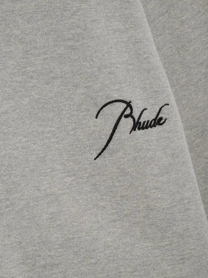 Rhude - Classique Full Zip Hoodie Heather