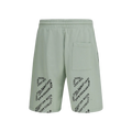 Off White - Arrow Skate Green Sweatshorts