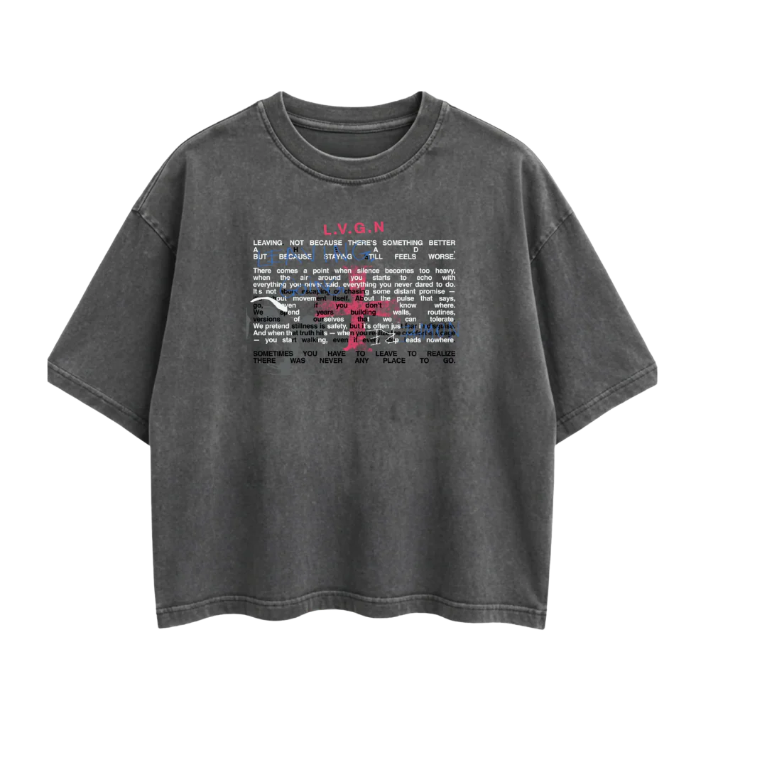 LVGN - Scripture Tee Grey