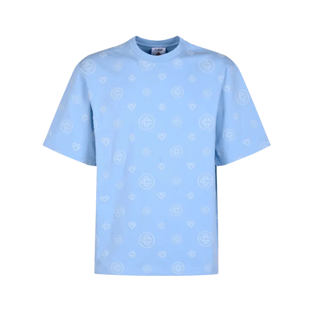Casablanca - Monograma Baby Blue T-Shirt