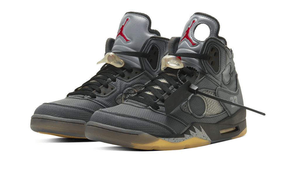Jordan 5 Retro Off White Black