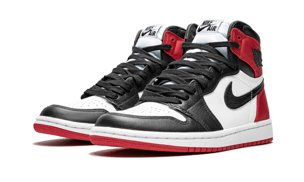 Air Jordan 1 Retro High Satin Black Toe