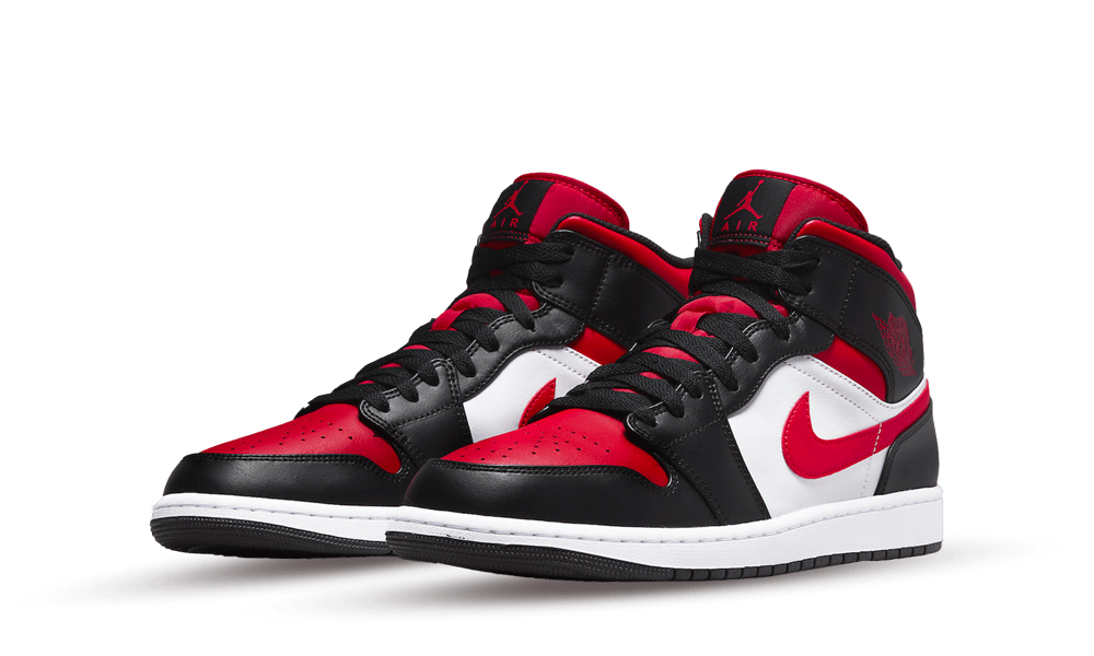 Jordan 1 Mid Alternate Bred Toe (Fire)