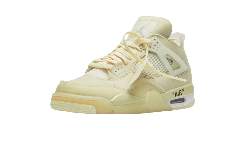 Jordan 4 Retro Off White Sail W