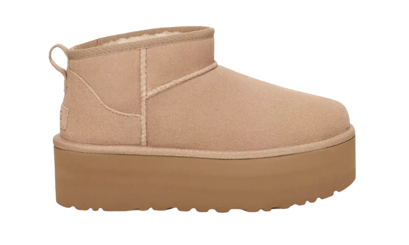 UGG Classic Ultra Mini Platform Boot Driftwood