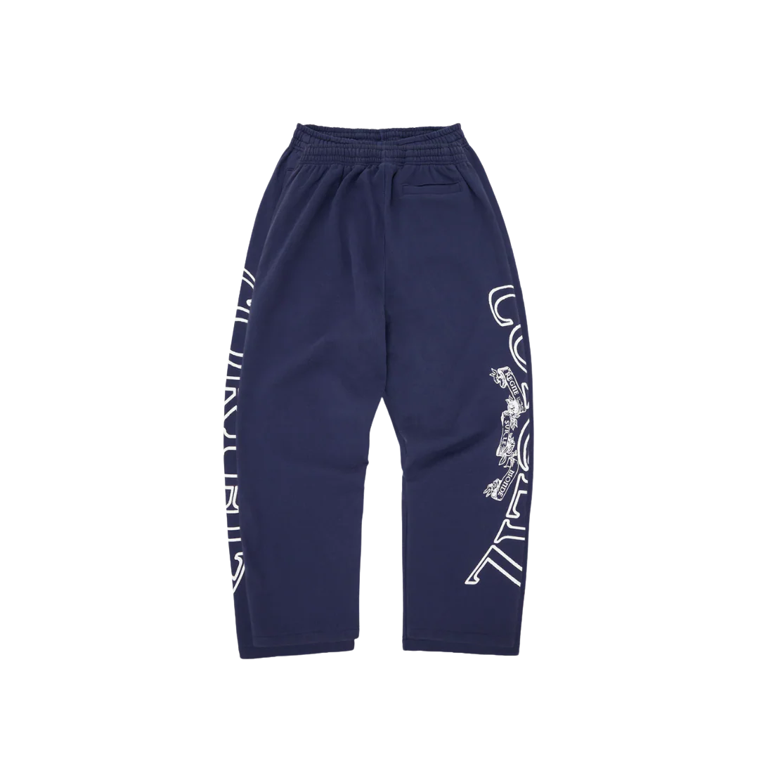 Corteiz Superior Royale Open Hem Pant Navy