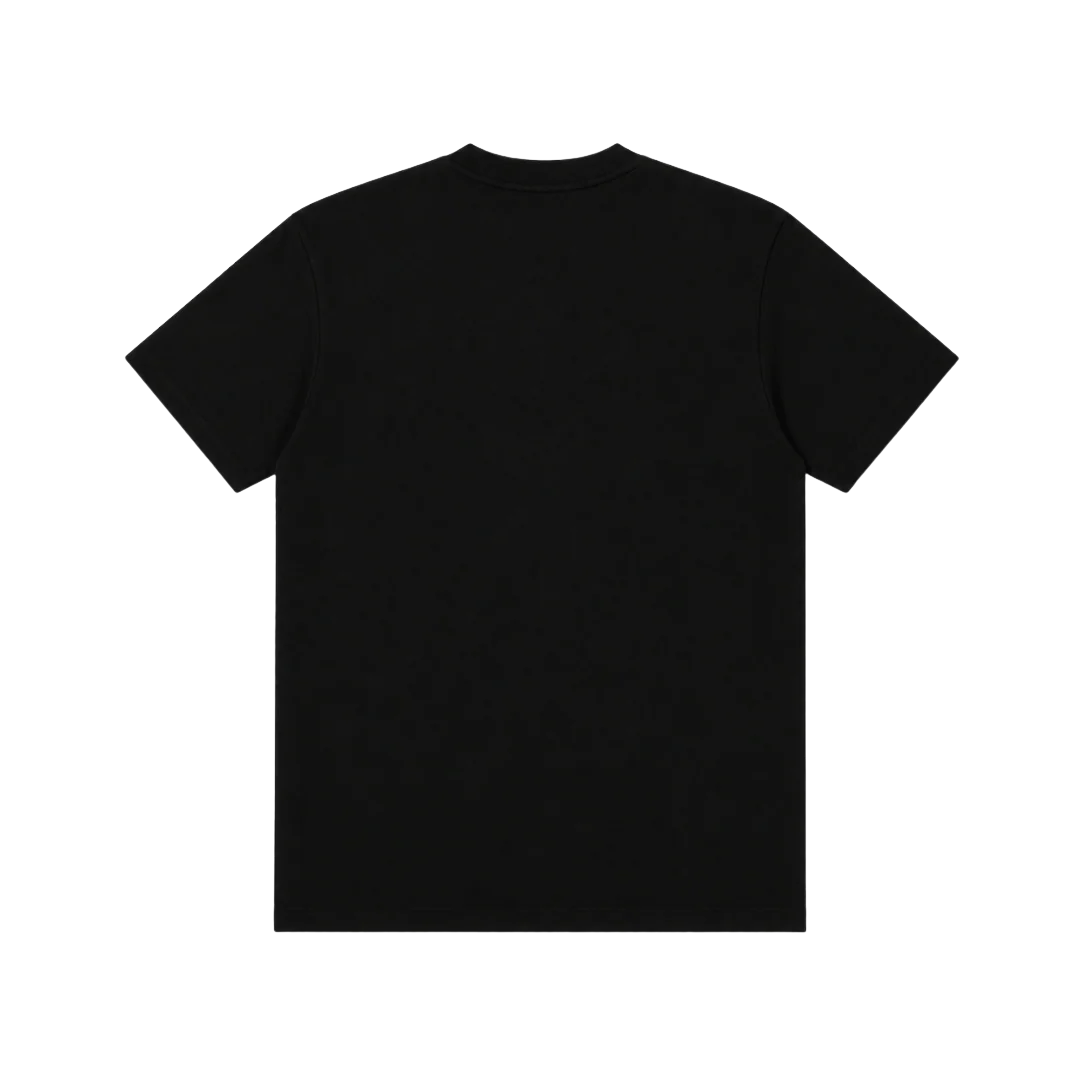 Corteiz Reflective Alcatraz Tee Triple Black
