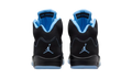 Air Jordan 5 Black University Blue