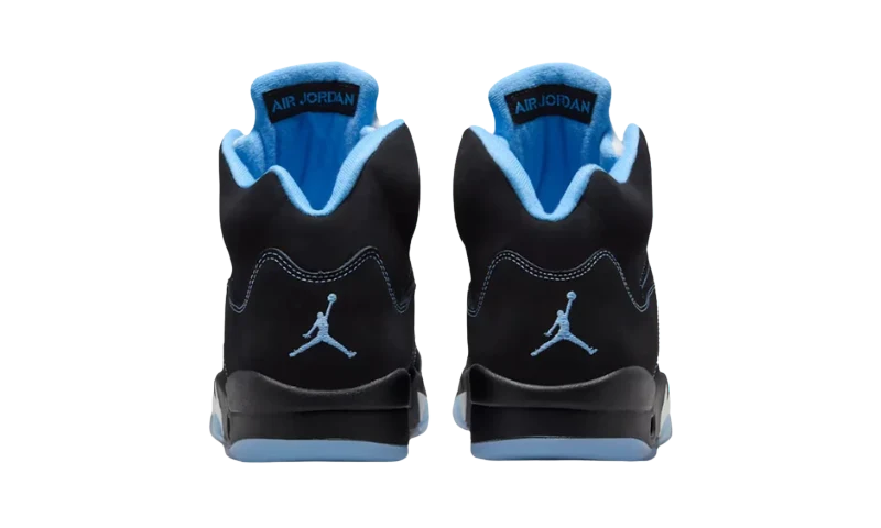 Air Jordan 5 Black University Blue