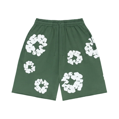 Denim Tears The Cotton Wreath Shorts Green