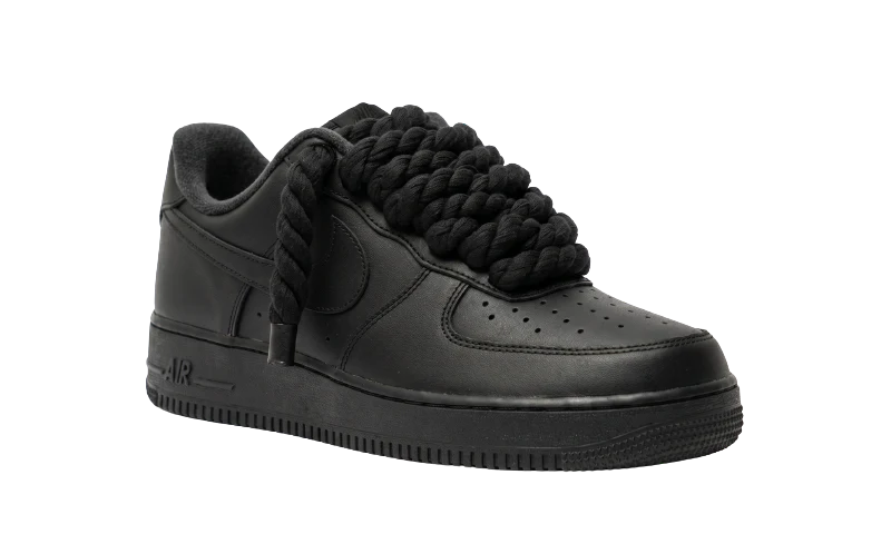 Air Force 1 Black Rope Laces