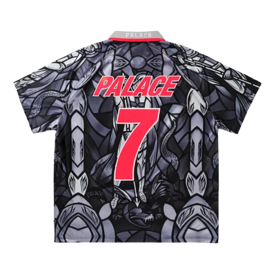 Palace x Nike England Dri-Fit Football Jersey Pewter Grey