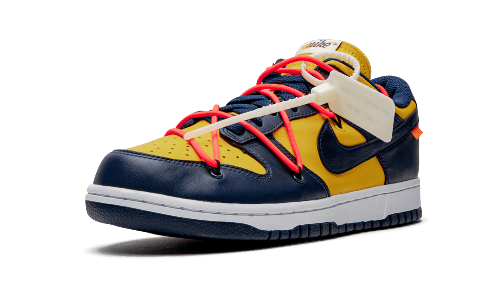 Nike Dunk Low Off-White University Gold Midnight Navy