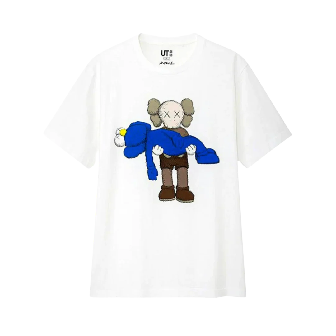 KAWS x Uniqlo Gone Tee White