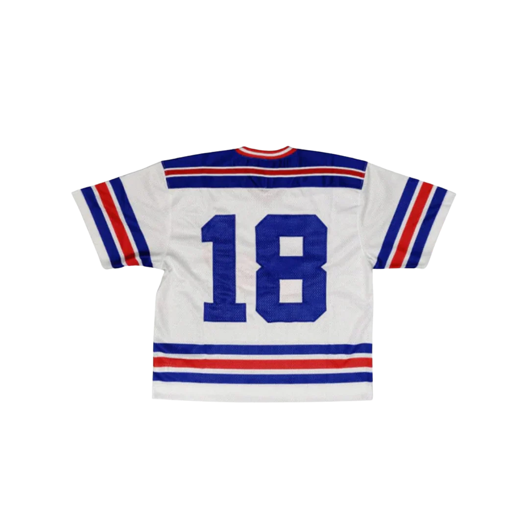 Corteiz Alcatraz Wings Hockey Jersey White