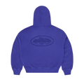 Corteiz Island Knockout Zip Hoodie Indigo Blue