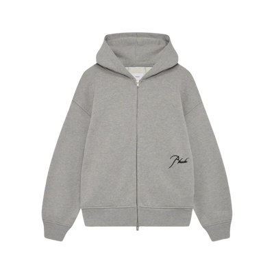 Rhude - Classique Full Zip Hoodie Heather