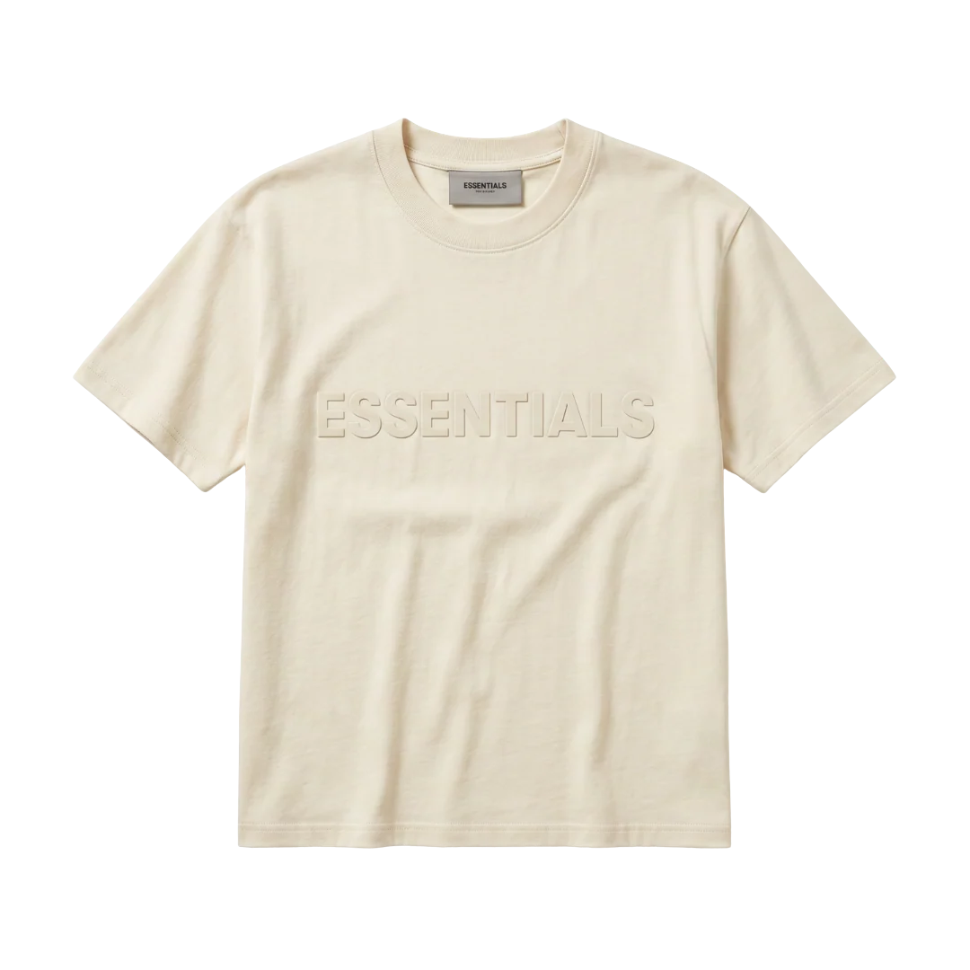 Essentials Short-Sleeve Tee Eggshell