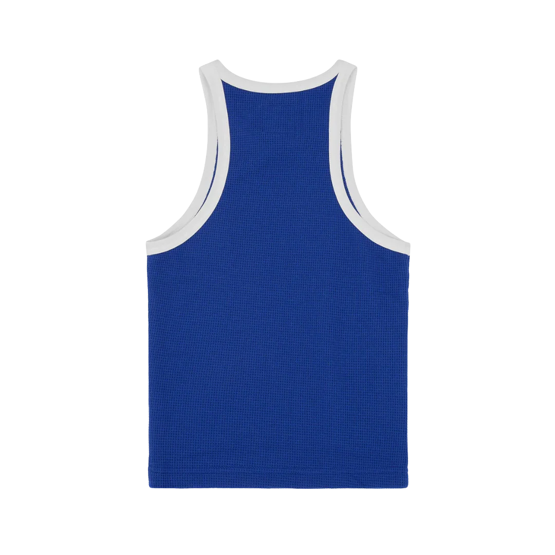 Corteiz Women's Classic Tank Top Royal Blue/White
