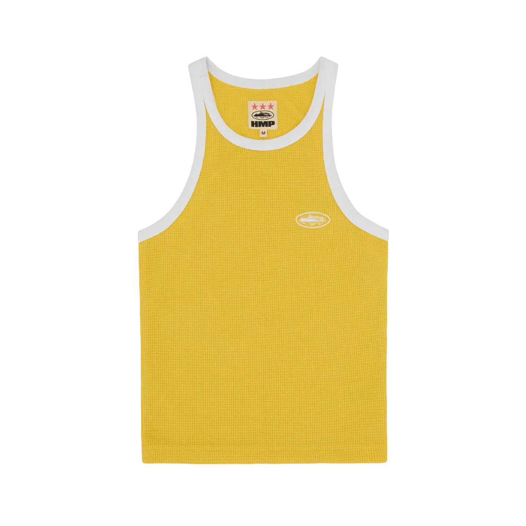 Corteiz Women's Classic Tank Top Yellow/White