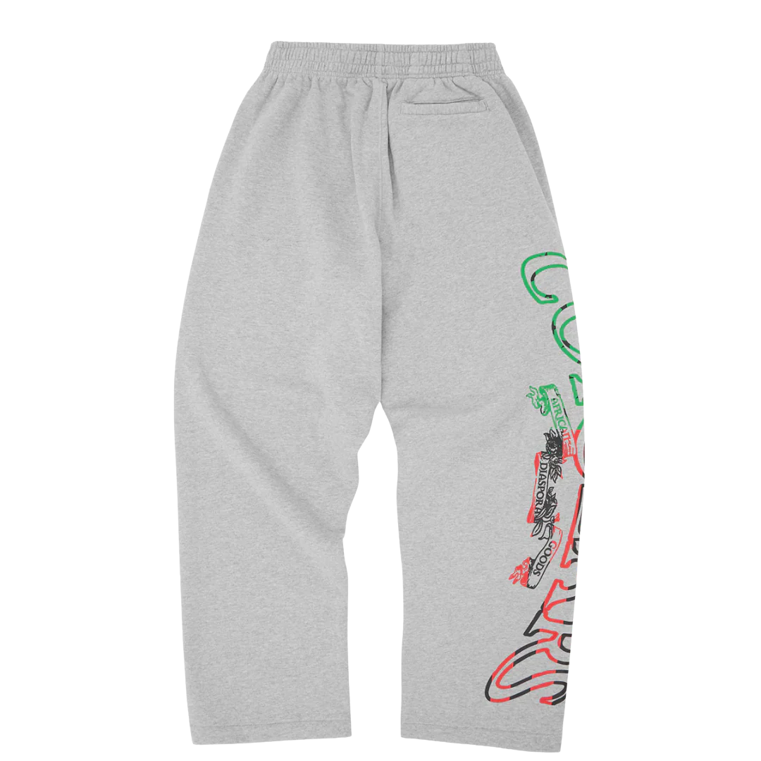 Corteiz x Denim Tears Cortears Royale Open Hem Sweatpant