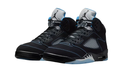 Air Jordan 5 Black University Blue