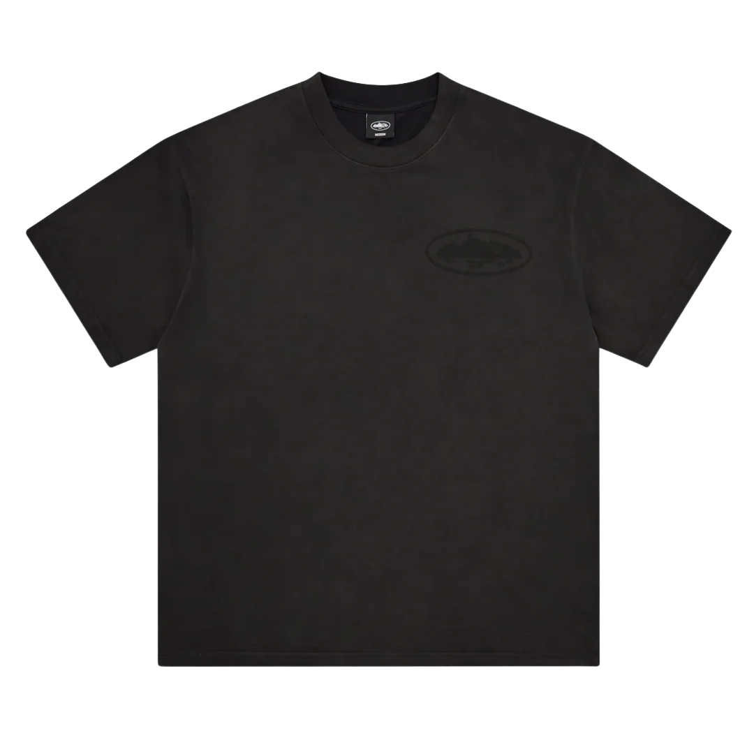 Corteiz Og Island Knockout Tee Black