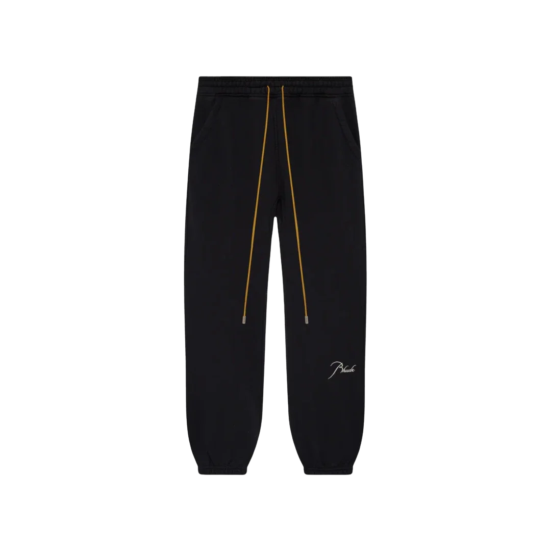 Rhude - Classique Cuffed Sweatpant Black