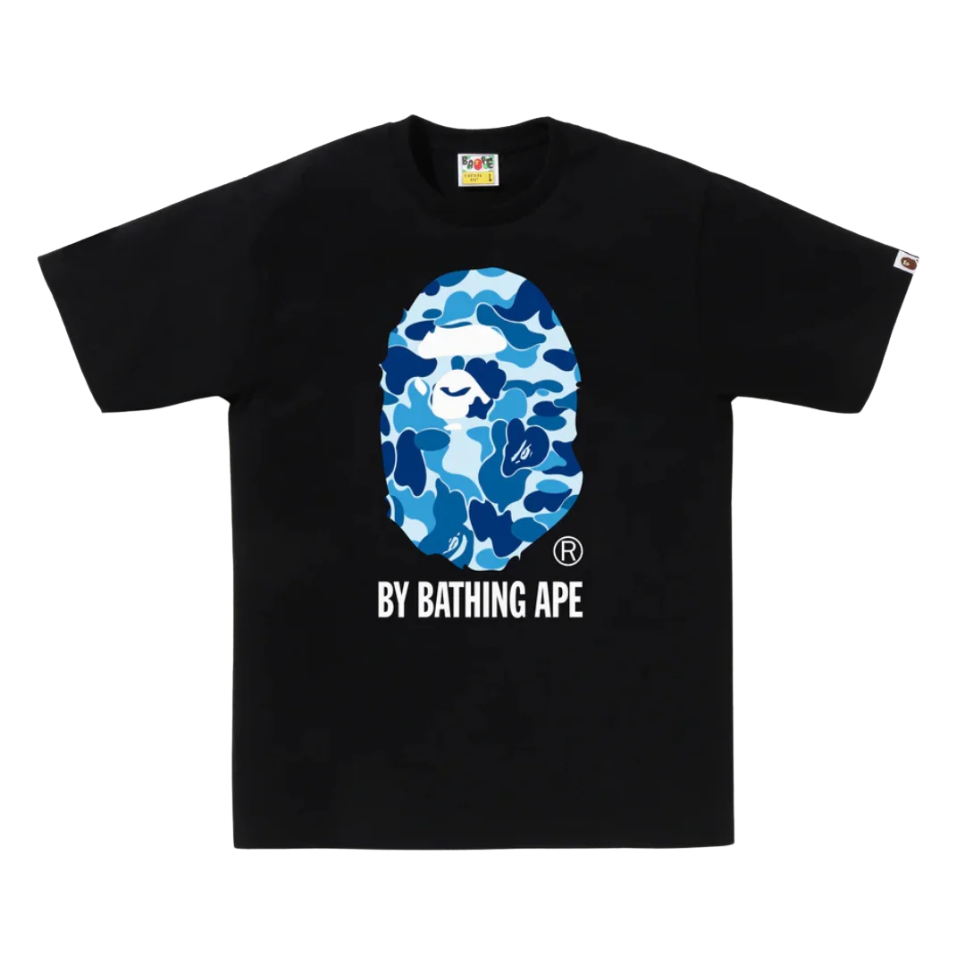 Bape ABC Camo By Bathing Ape Tee Black/Blue