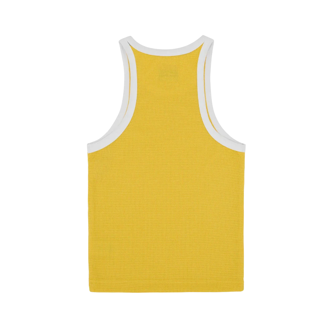 Corteiz Women's Classic Tank Top Yellow/White