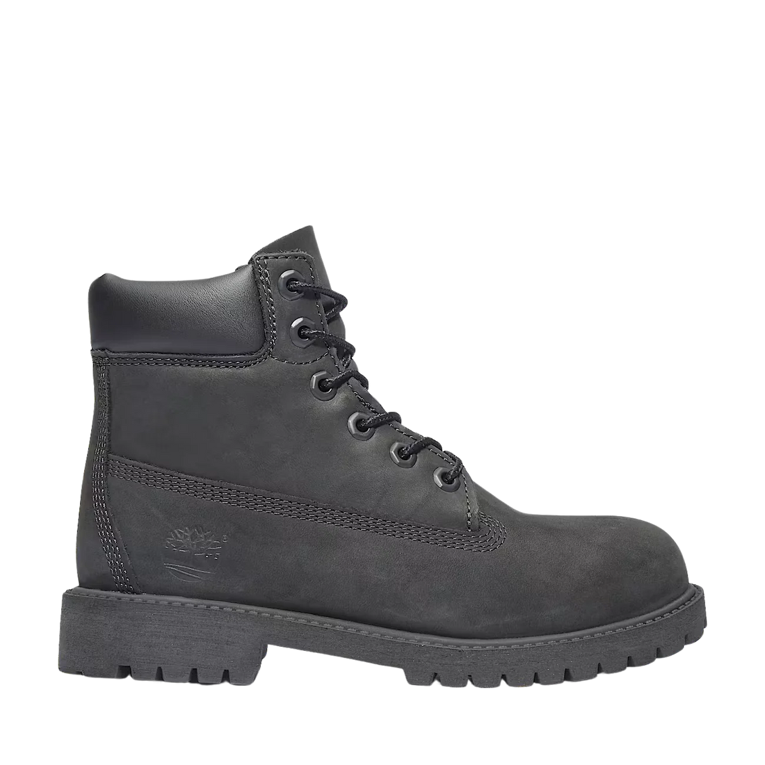 Timberland Grade School 6 Inch Lace Premium Waterproof Boot Black