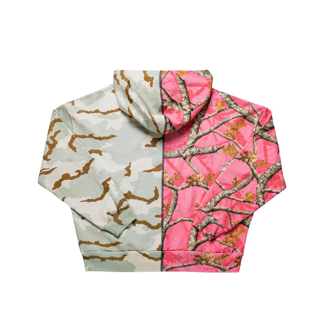 LVGN - Patch Camo Split Hoodie