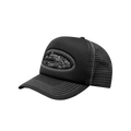 Corteiz Og Island Outline Trucker Hat Black