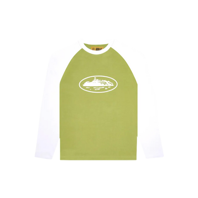 Corteiz Raglan ls Tee Sage Green