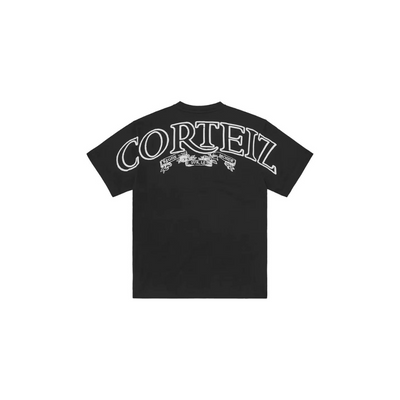 Corteiz Royale Heavyweight Tee Black White