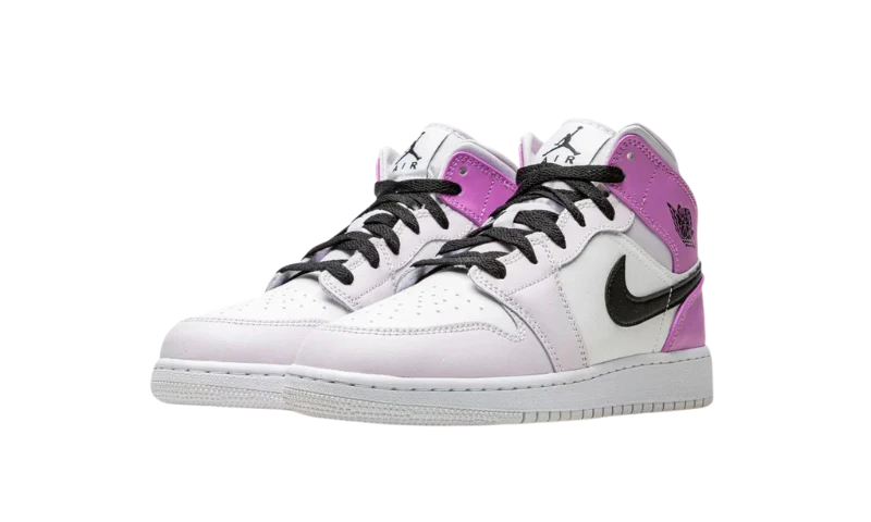 Jordan 1 Mid Barely Grape (GS)