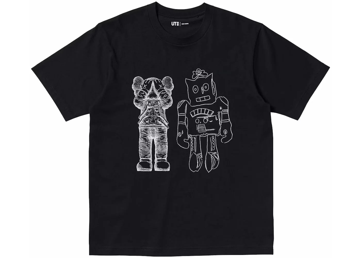 KAWS x Uniqlo Warhol UT Graphic Black