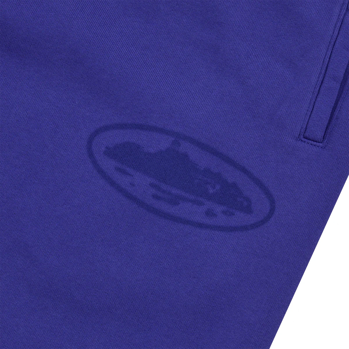 Corteiz Island Knockout Sweatshort Indigo Blue