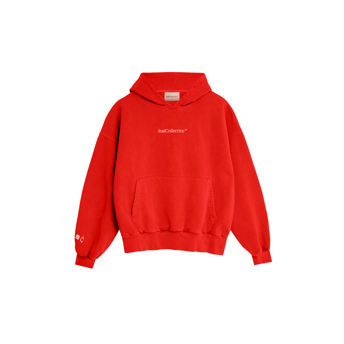 lealCollective - Pleasure Hoodie Rosso