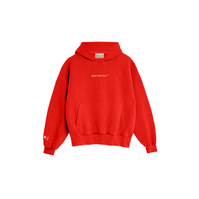 lealCollective - Pleasure Hoodie Rosso