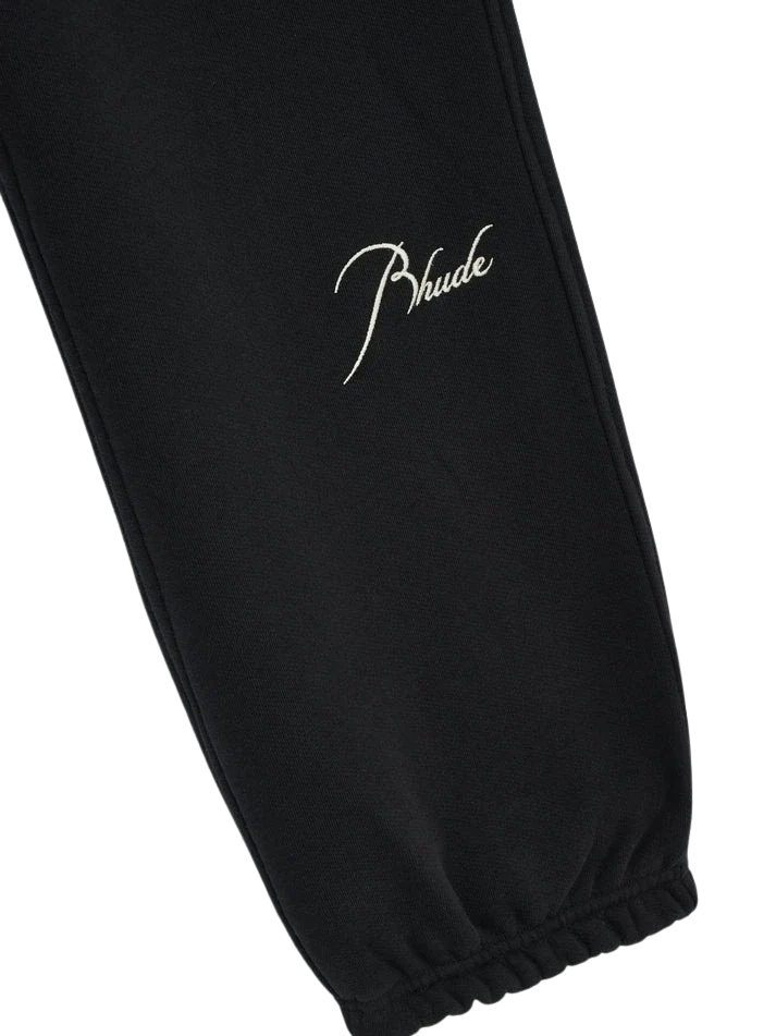 Rhude - Classique Cuffed Sweatpant Black