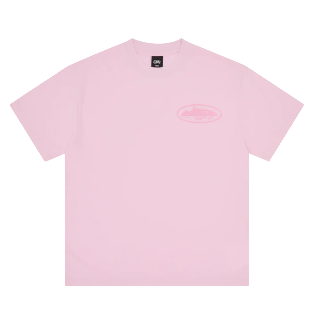 Corteiz Og Island Knockout Tee Pink