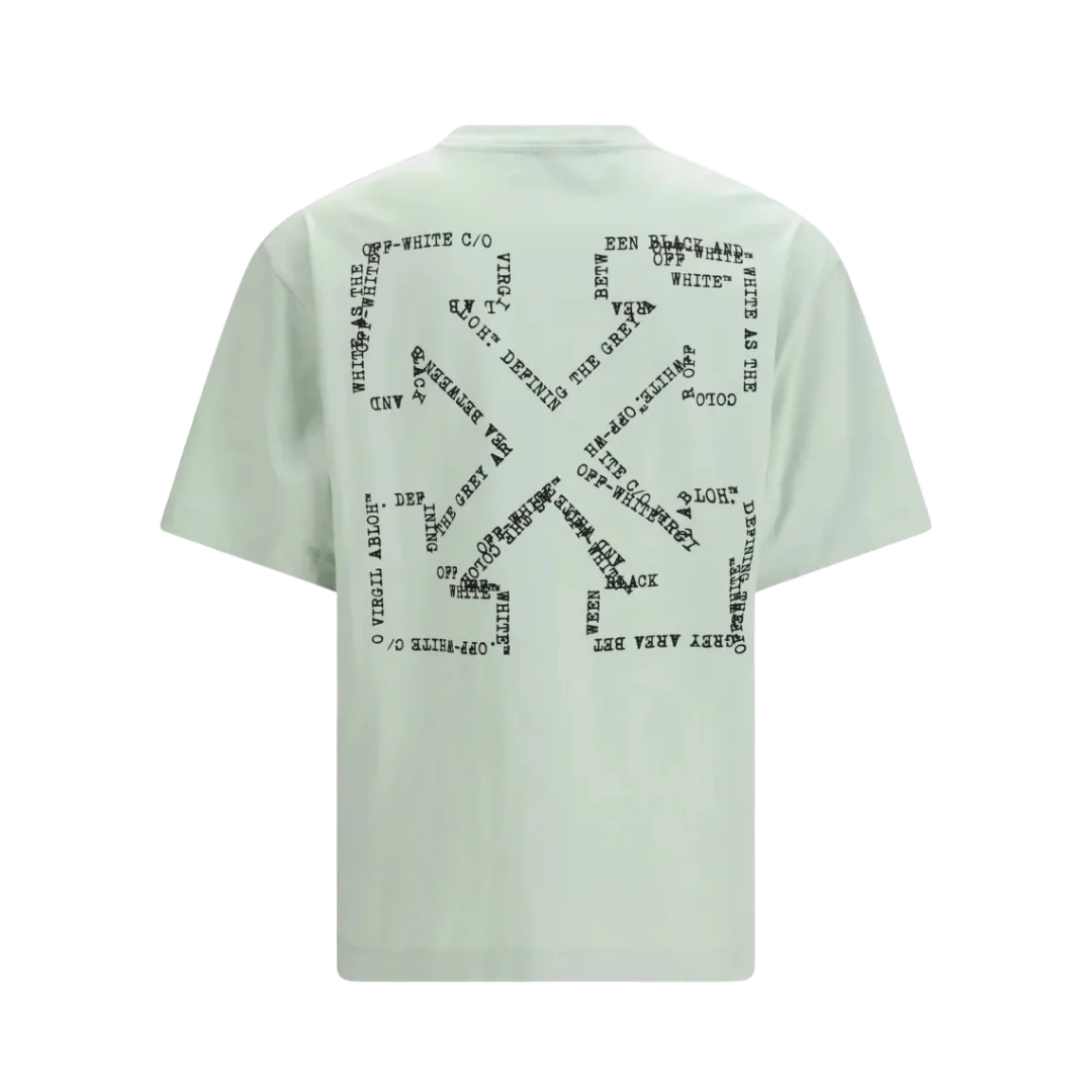 Off White - Arrow Skate Green T-Shirt